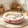 thumbnail image 4 of Oval Pet Beds for Indoor Cats Dogs, Washable Pet Bed with Slip-Resistant Bottom for Medium Large Dogs and Cats, 4 of 6