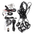 thumbnail image 4 of Led Rock Light Rock Light Kits LED Rock Light Kits 8 Pods For Truck UTV ATV With Dimmer Switch, 4 of 8
