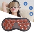 thumbnail image 4 of sleeping eyes 16Pcs Piedra Reutilizable Compresión Eye Massager Sleeping para círculos oscuros Protección ocular - germanita Yinane Mascarillas para dormir, 4 of 8