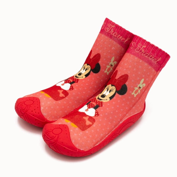 Minnie - Pantufla Infantil Antiderrapante - Niña - Pf 048 multicolor 12 Mini Pugs ZZ-PF-048