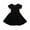 Black, variant on Just Love Girls Twirl Dress Girls Short Sleeve Twirly Skater Dress Tie Dye (Pink, 14-16)
