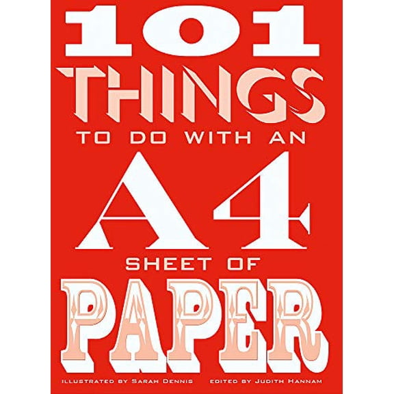 Pre-Owned 101 Things to do with an A4 Sheet of Paper, 9780857833334, 0857833332, Hardcover,