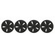 thumbnail image 3 of Tapacubos de Rueda Bling Bling 18 Pulgadas Negro Mate 4 Piezas Reemplazo para Tesla Model 3 2017-2023, 3 of 12