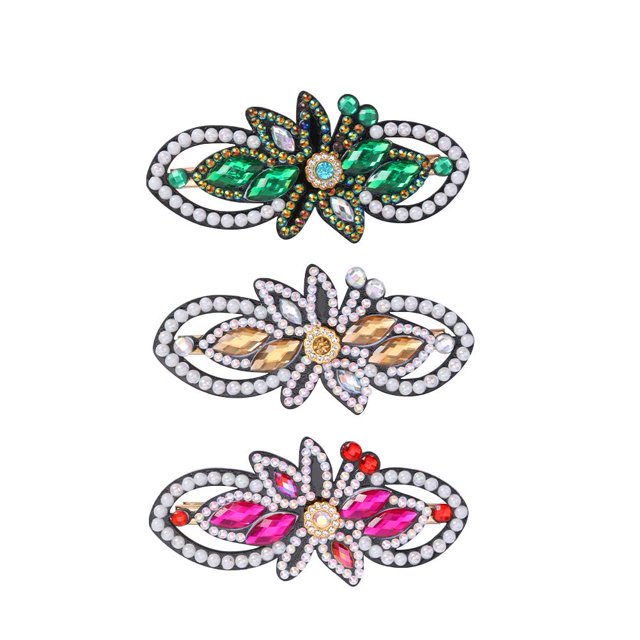 Cuadros Decorativos 3 piezas DIY diamante pelo Clip cristal mariposa hueco horquilla pasadores Bobby Pin DQrwqpou Nuevos Originales