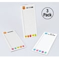 thumbnail image 4 of Inkdotpot Pack of 3 Magnetic Fridge To-Do List Notepads- Magnetic Memo Pads For Refrigerator-(50 Sheets Each)-FK, 4 of 7