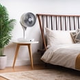 thumbnail image 2 of Woozoo 360° Pedestal Fan – Adjustable Height, Oscillating Tower Fan for Home & Office, 2 of 5