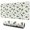 White Cartoon Cute-1, variant on Long Mouse Pads for Desk,White Cartoon Cute Dinosaurs Pattern Desk Mats on Top Of Desks, Desk Mouse Pad Extra Large with 3mm Non-Slip Base and Stitched Edge for Gaming,Office,Work,Home 31.5"x11.8"