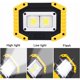 thumbnail image 2 of Reflector LED Recargable de Construcción - Trongle 30W Reflector Luz de Seguridad con Batería con 3 Modos Reflector COB para Acampar con USB Impermeable para Pesca, Senderismo (Batería Incluida), 2 of 5