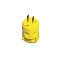 thumbnail image 1 of Enchufe Leviton de vinilo de 2 hilos, 15 A, 115 V, amarillo, 1 of 2