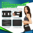 thumbnail image 5 of NuBliss Hip Brace Advanced Triple Elastic Tension Straps Back Support Belt, 45’’ x 3.5’’, 5 of 7