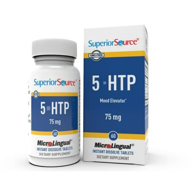 Superior Source 5HTP 75mg. (60 Tablets)