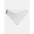 thumbnail image 6 of No Boundaries Fit Stretch Lace Thong Panties, 3-Pack, Women's XS-XXXL, 6 of 8