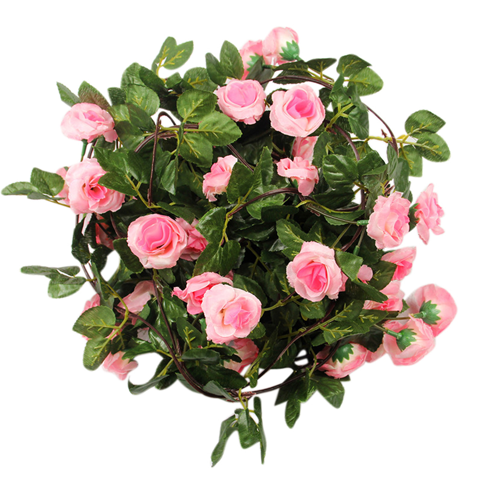 Artificial Flowers 2.2 M 22 Rose Vine Vine Living Room Pipe Simulation ...