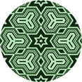 thumbnail image 1 of Ahgly Company Machine Washable Indoor Square Transitional Light Green Area Rugs, 3' Square, 1 of 7