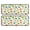 Dinosaur and Stone Beige Pattern, variant on Dinosaur and Text Beige Pattern Anti Fatigue Kitchen Rugs Set Of 2, Non Slip Washable Decorative Floor Mats for Sink Laundry and Home Use, 17"x47"