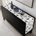 thumbnail image 5 of Farmhouse Chicken Table Runner 60 Inches Long, Retro Pastoral Feathers Animal Kitchen Coffee Dining Table Decoration for Home Party Birthday Wedding Home Decor 13x60 Inches, 5 of 8