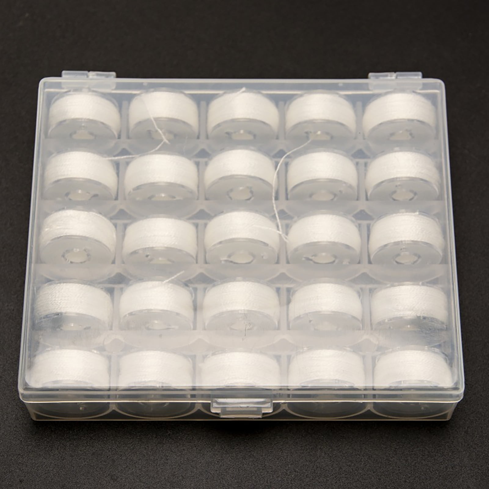 Hyasfey 25Pcs 20M Carp Fishing Water Soluble Line Invisible Quick Dissolving Binding Fishing Baits Bag White PVA Bait Line Thread Fishing Accessories