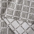thumbnail image 6 of SAFAVIEH Montauk Elwyn Checkered Cotton Area Rug, Green/Ivory, 6' x 9', 6 of 11