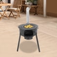 thumbnail image 4 of Portable Charcoal Stove, Multifunction Wood Burning Stove, Camping Stove for Outdoor/Backyard Cooking, 4 of 8