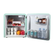Magic Chef Refrigerator, Metal Mint, 18.6 x 17.5 x 19.25 in, 12 v