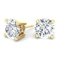 thumbnail image 4 of Jared - 4 Carat Round Cut Classic Diamond Studs, 4 of 4