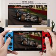 thumbnail image 4 of Consola Portátil X7 Plus, 8GB, Gran Pantalla HD de 5.1 Pulgadas, Más de 6800 Juegos Gratis, Máquina de Juegos Portátil PSP, Consola de Videojuegos de Bolsillo, Azul + Rojo, 4 of 8