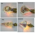 thumbnail image 4 of LINLIN 3D Firework Bulb Starry Light Bulb E27 AC 85-220V 4W Retro Edison Bulb Warm White Light for Holiday Christmas Decoration Bar Glass LED Lamp, 4 of 9