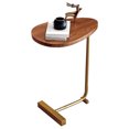 thumbnail image 2 of C Shaped Side Table, Metal Frame Modern Small Side Table  for Bedroom for Sofa, 2 of 7