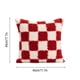 thumbnail image 3 of Cojín Moderno Rojo Festivo para Sofá, Oficina, Asiento y Respaldo, 3 of 6