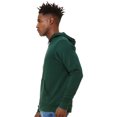 thumbnail image 2 of Bella+Canvas 3719 Unisex Sponge Fleece Pullover Hoodie-Forest-M, 2 of 5