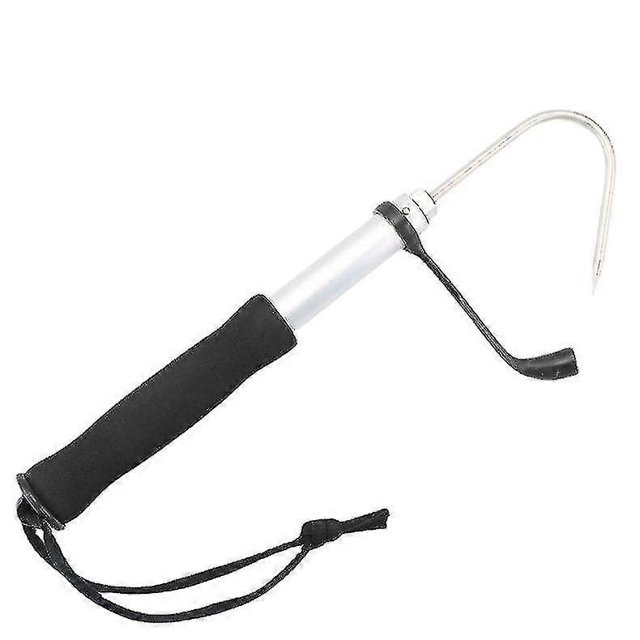 Less Steel Retractable Ing Gaff Hook Ing Ar Hook Tackle With Soft For Salt Ing/boat Ing1pc