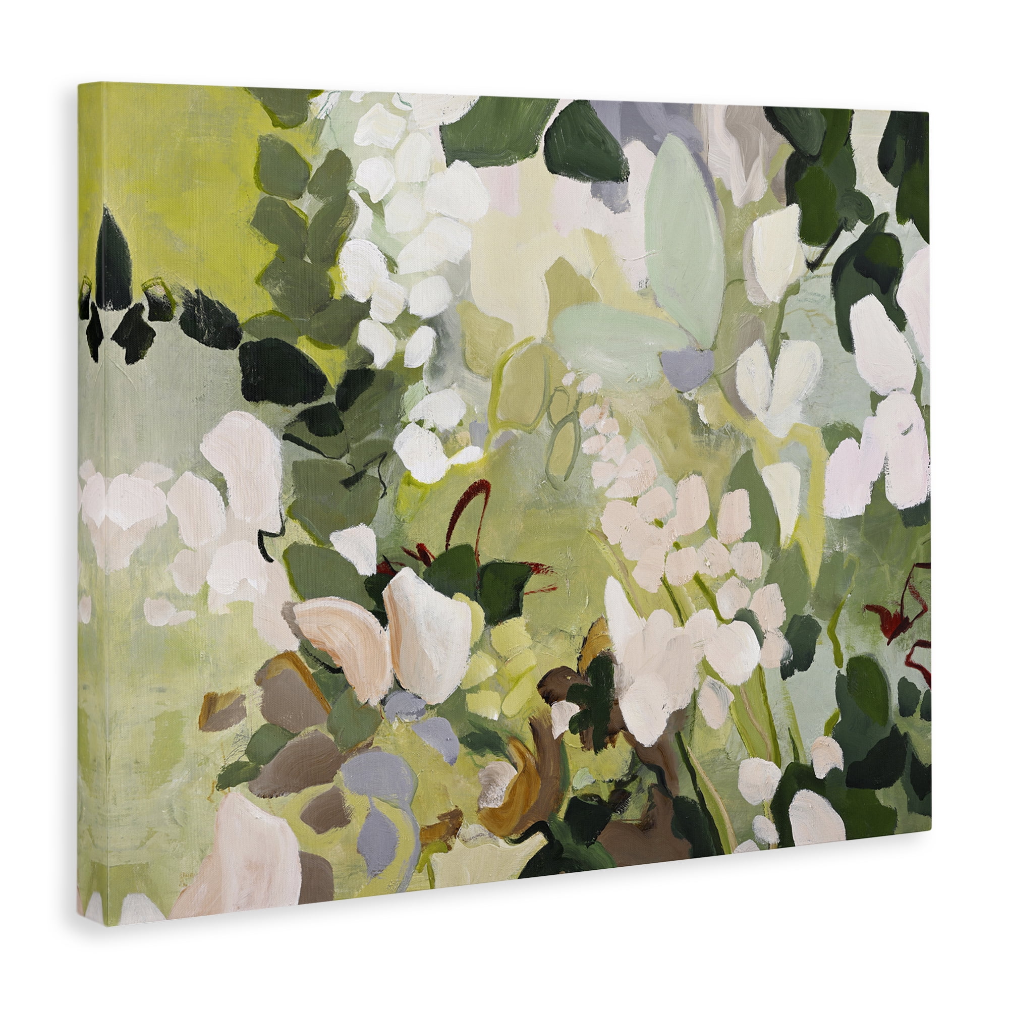 Stupell Industries Modern Botanical Impressions Plants & Flowers Painting Wrapped Canvas Art Print Wall Art, 30 x 24