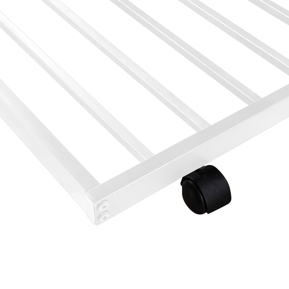Kepooman Bunk Bed Frame Twin Over Twin with Trundle, Can be Divided into Two Beds, White Kepooman Bunk Bed Frame Twin Over Twin with Trundle, Can be Divided into Two Beds, White