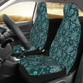 thumbnail image 3 of Fotbe Vintage Floral Pattern Automotive Seat Covers for Cars Trucks and SUVs – Car Seat Covers for Front Seats,Protective Seat Covers,Vehicle Seat Covers, Set of 2, 3 of 9
