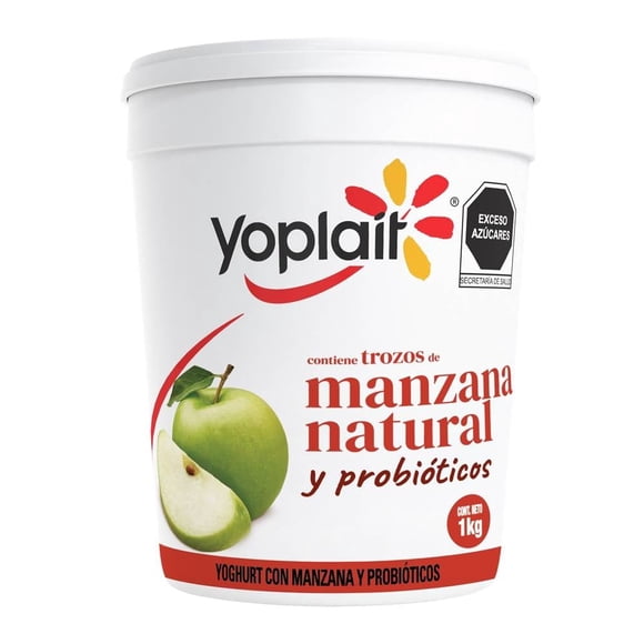 Yoghurt Yoplait con manzana 1 kg