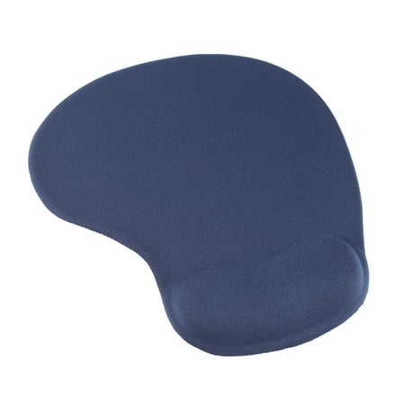 Notebook Dark Blue Gel Comfort Wrist Rest Cushion Anti Slip Mouse Mice Pad Mat