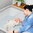 thumbnail image 7 of Sweet Jojo Designs Airplane Blue Red and Grey Baby Bassinet Fitted Sheets 2 Piece Set, 7 of 7