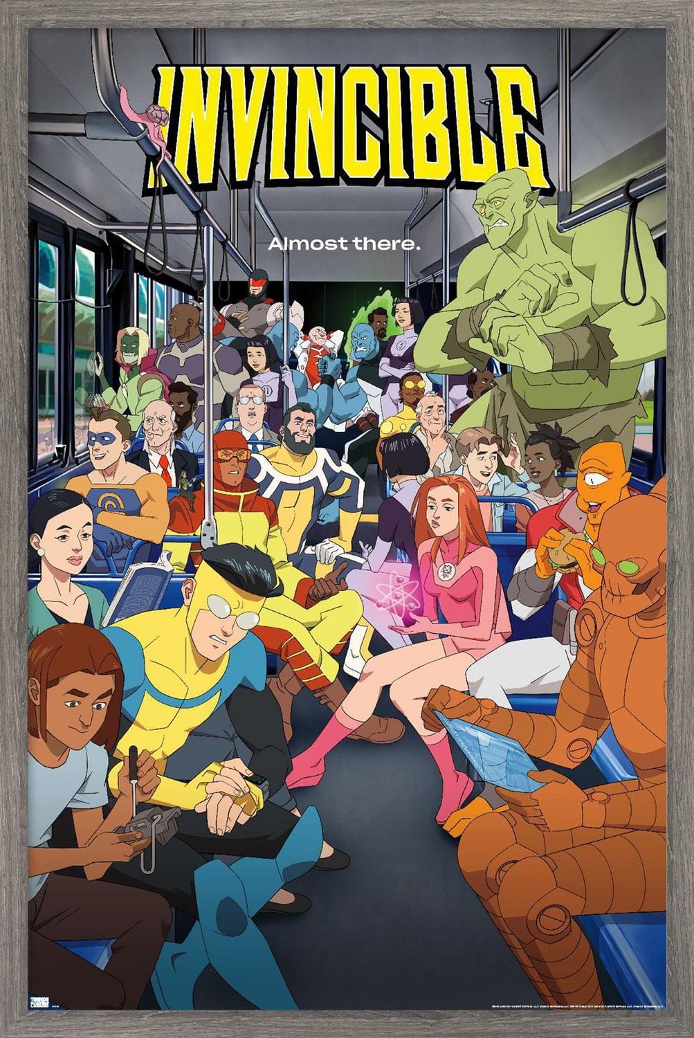 Invincible: Season 2 - Bus One Sheet Wall Poster