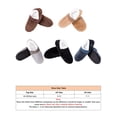 thumbnail image 2 of Zapatillas sin cordones para hombre, de felpa peluda, cálidas, con punta redonda, antideslizantes, informales, para invierno, para el hogar, 2 of 2