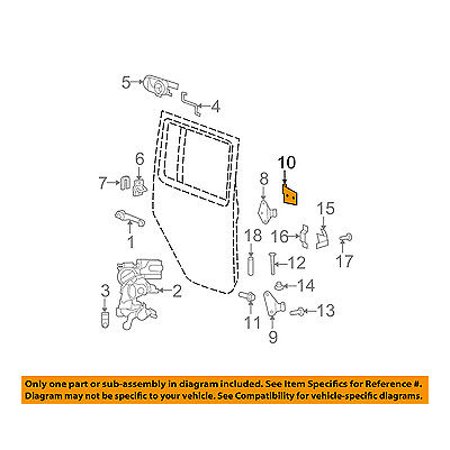 Jeep CHRYSLER OEM 07-15 Wrangler-Door Hinge Right 55395384AF
