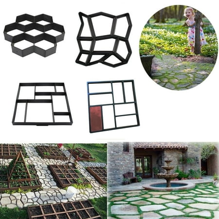 Cobblestone Concrete Mold - Driveway Paving Pavement Mold Patio Concrete Stepping Stone Path Walk Maker