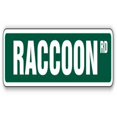 thumbnail image 1 of SignMission SS-624-Raccoon 24 in. Raccoon Street Sign - Raccoons Lover Small Animal Xing, 1 of 1