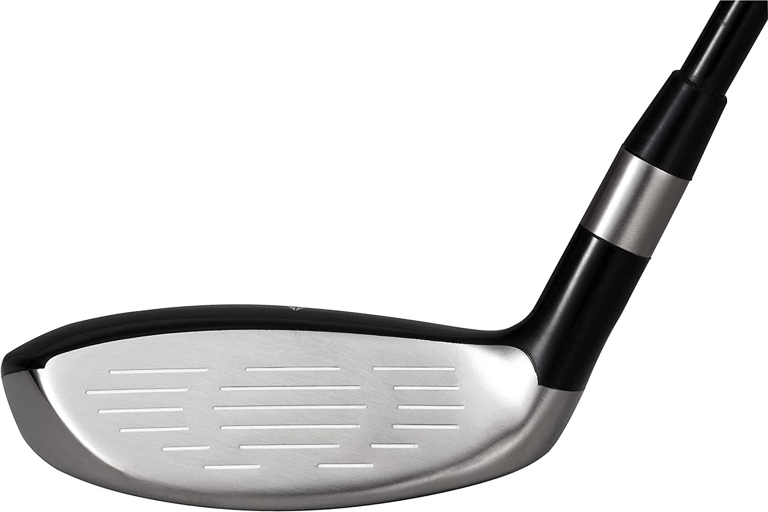 Majek Golf +1 inch Over Big & Tall Men's All True Hybrid Set, Includes: #4, 5, 6, 7, 8 Regular Flex Graphite Shaft Utility R Flex Club (Tall 6'0"+/+1" Over) Midsize Black Pro Velvet Grip