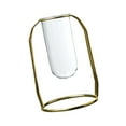 thumbnail image 5 of TISHITA Hydroponics Test Tube Vase Floral Arrangement Modern Ornament Metal Plant Holder Home Decor for Kitchen Desktop Bedroom Decor short, 5 of 8