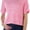 Coral B, variant on ToBeInStyle Women's Short Sleeve Hacci Sweater