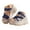 Dark Blue, variant on Dakaela Wedge Sandals for Women Summer Beach Platform Walking Slides Fashion Casual Slip on Shoes