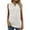 White, variant on Beach Vacation Clothes for Women Woman Muscle Crop Workout under Cardigan Shirt Casual Shirt Blank Muscle Cancer Tops for Women Top Long Undershirts Dance Girls Chiffon Tops Sleeveless Dot White S