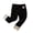 Black, variant on Bovxnpu Fall Winter Boys Girls Pants, Toddler Girls Leggings Cotton Pants, Children's Teddy Bear With Leggings Outer Pants Warm Pants