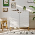 thumbnail image 3 of Boyel Living Buffet 2 Portes Rangement Cuisine, Armoire Moderne Console, Buffet pour Salon, Blanc, 3 of 10