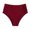 Wine Womens Bikini Sets Clearance, variant on BSDJILFG Bikini Underwear for Women Seamless Ruched High Waisted Stretch Breathable Waterproof Swimwear Bottom Bathing Suit Underwear